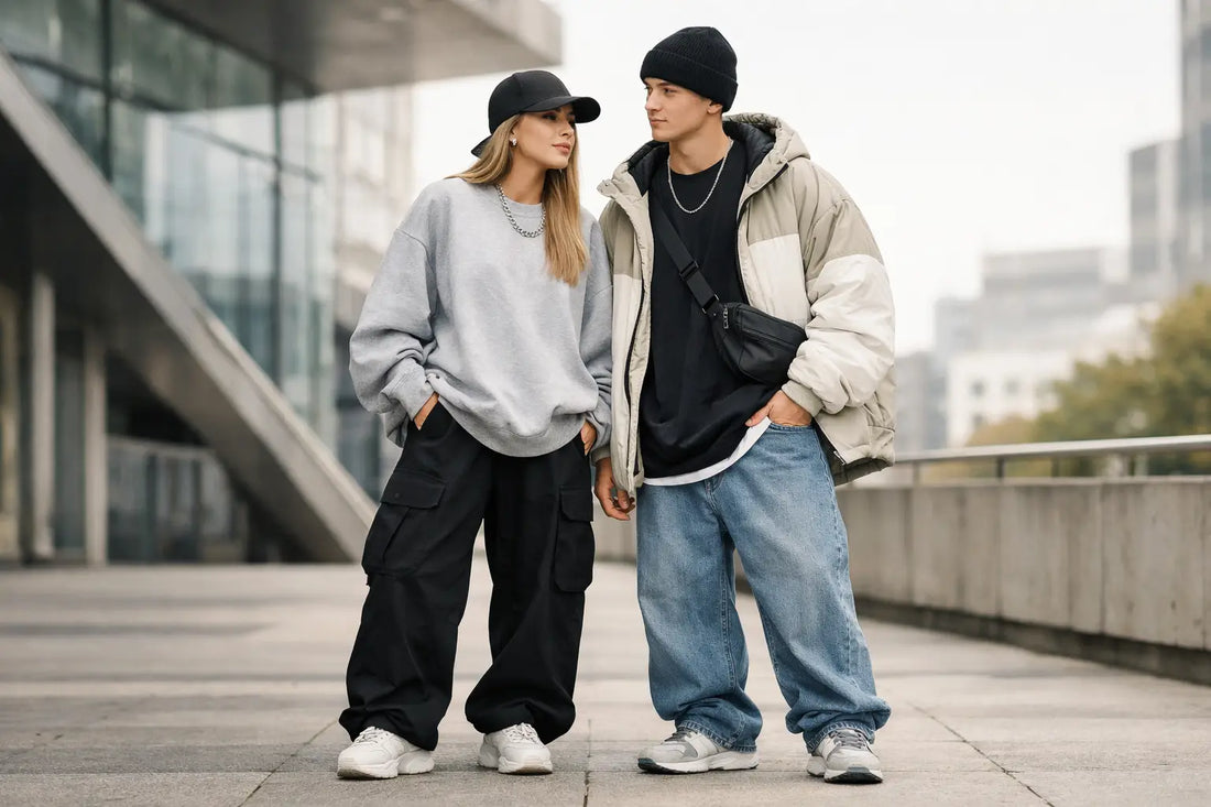 So kannst du oversized Streetwear richtig kombinieren