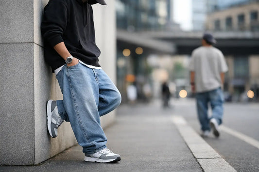 Baggy Jeans Herren Street Style richtig tragen