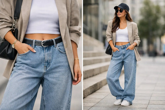 Baggy Jeans stylen: So sitzt der Look