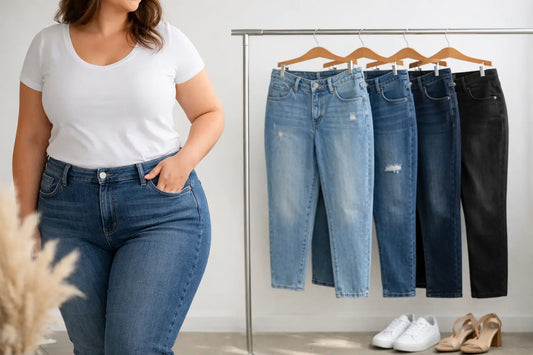 Welche Jeans passt bei curvy Figur? 7 Top-Fits