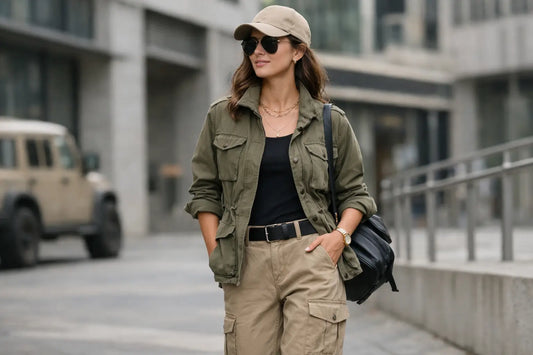 Utility Look Outfit Damen richtig stylen