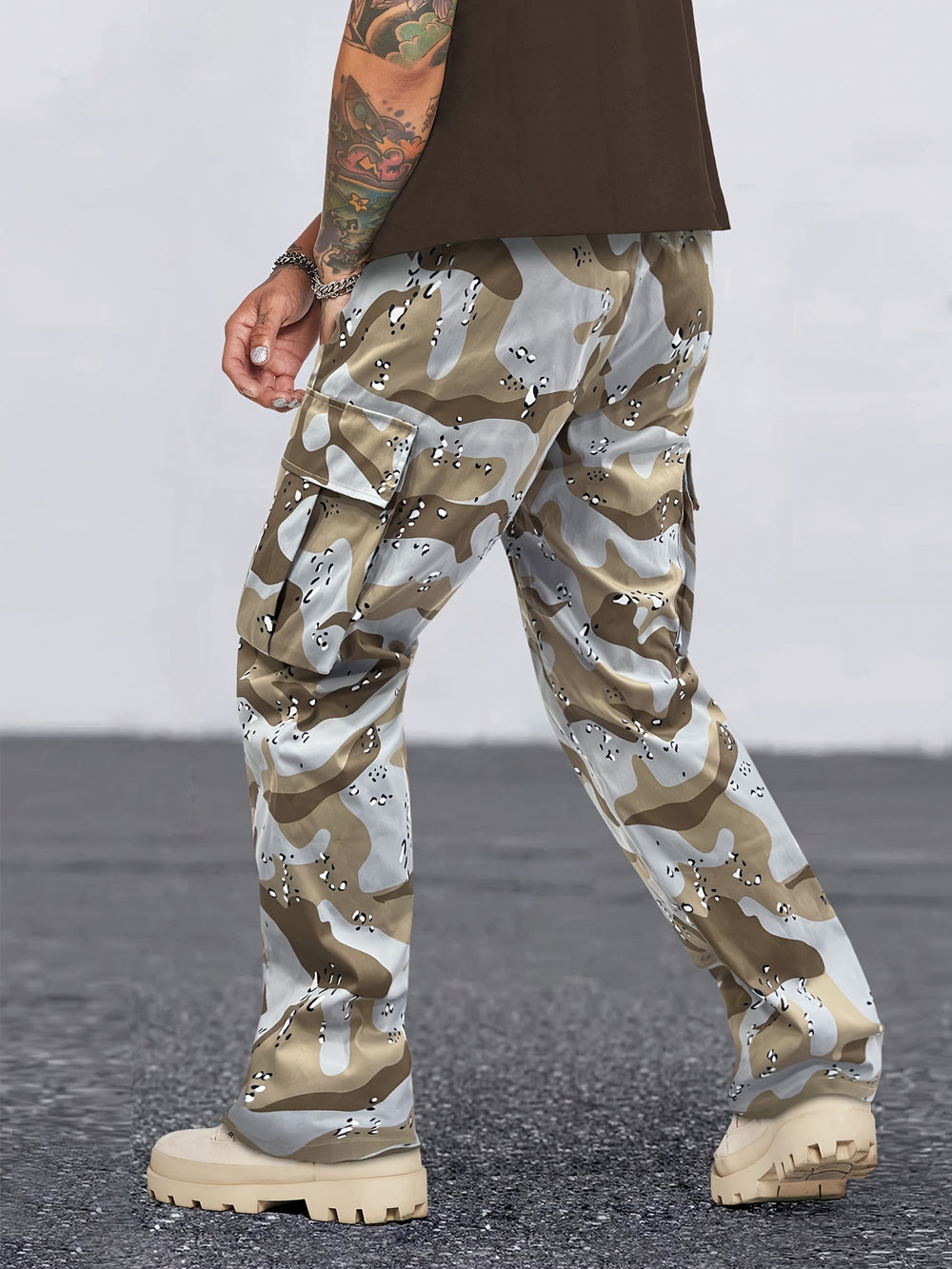 Wüsten Camouflage Cargohose - Street Wear United