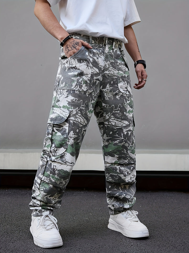 Camouflage Denim Jeans
