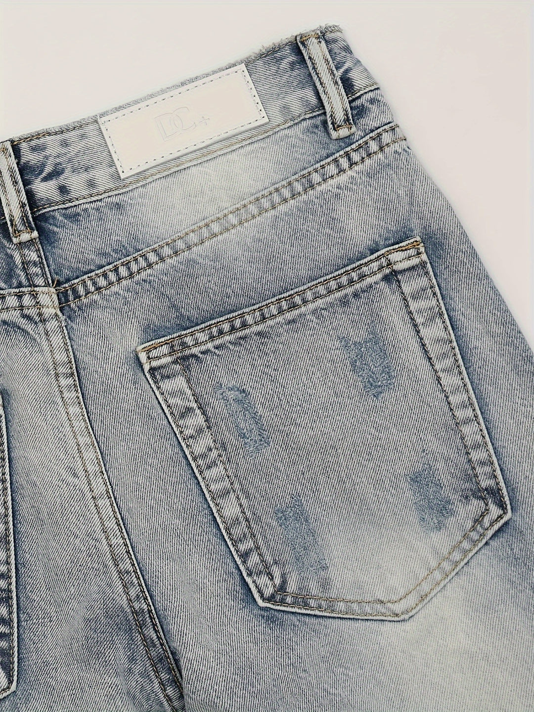 Geflickte Jeans