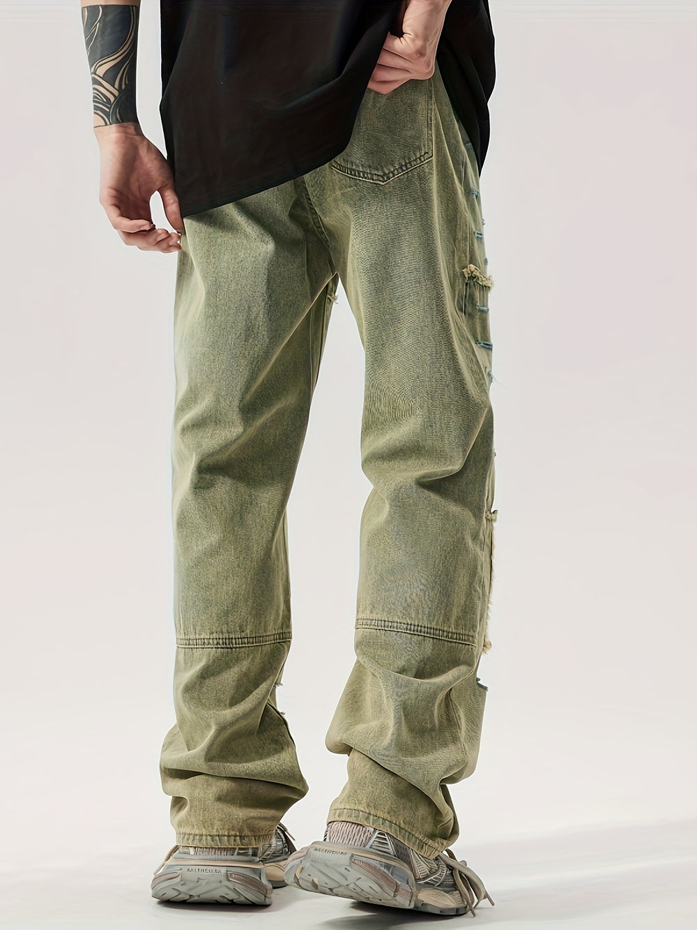 Frayed Jeans - Street Wear United