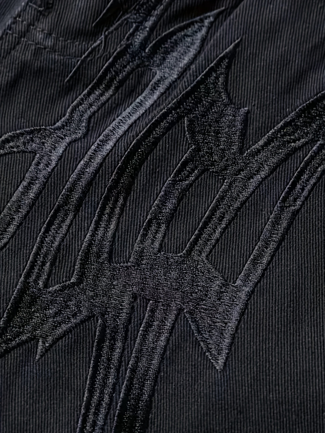 Embroidered jeans