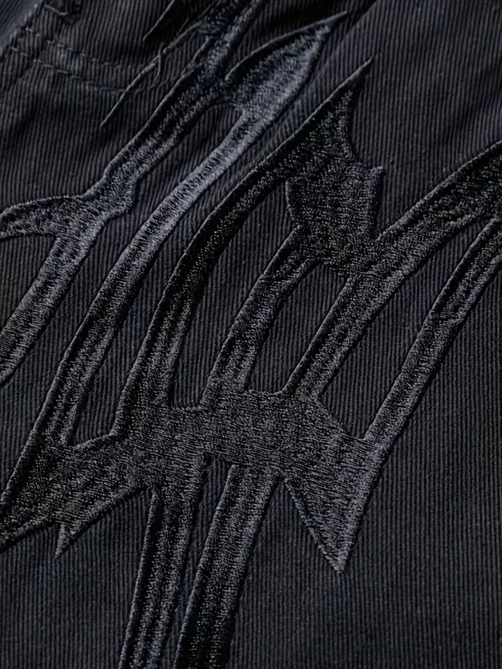 Embroidered jeans