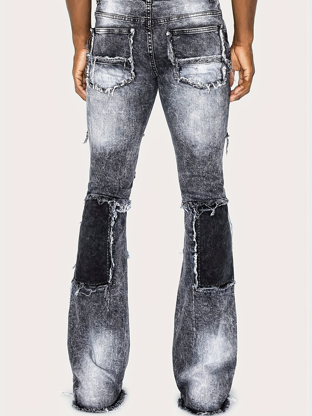 Farbblock Jeans