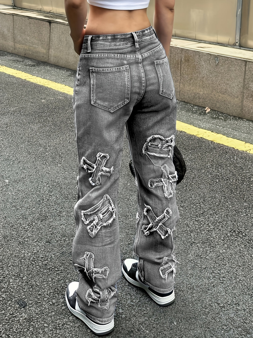 Buchstaben Jeans