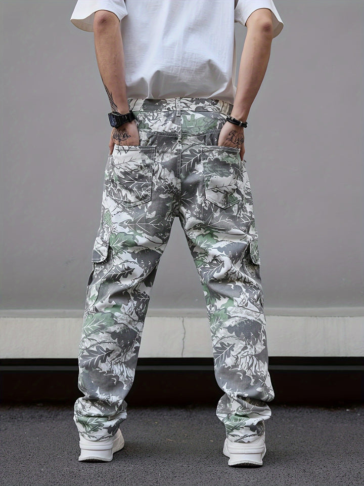 Camouflage Denim Jeans