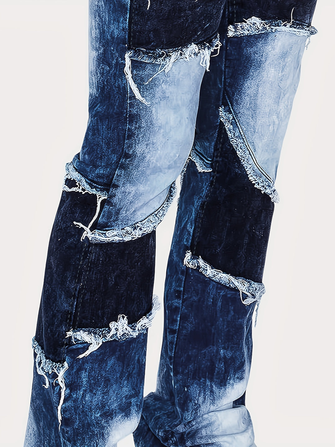 Farbblock Jeans