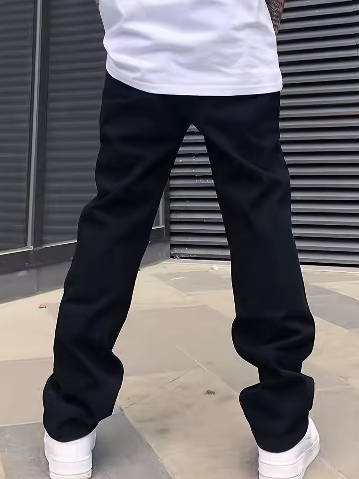 Embroidered jeans