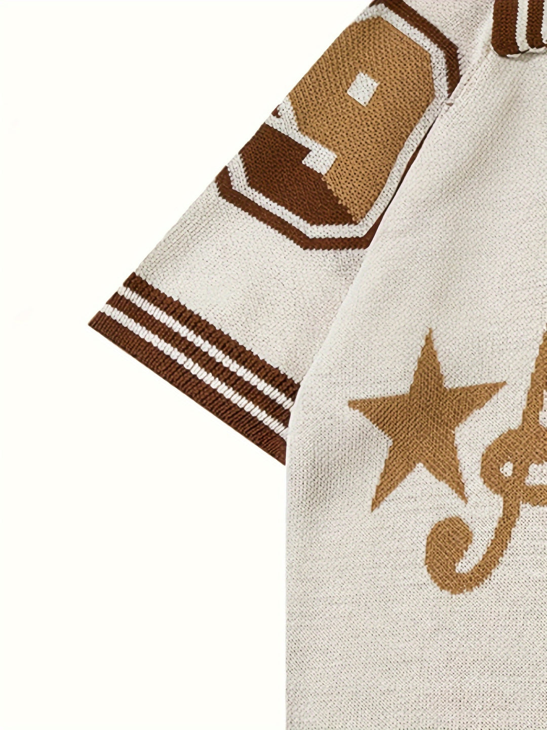 Vintage Strickshirt im Retro Stil