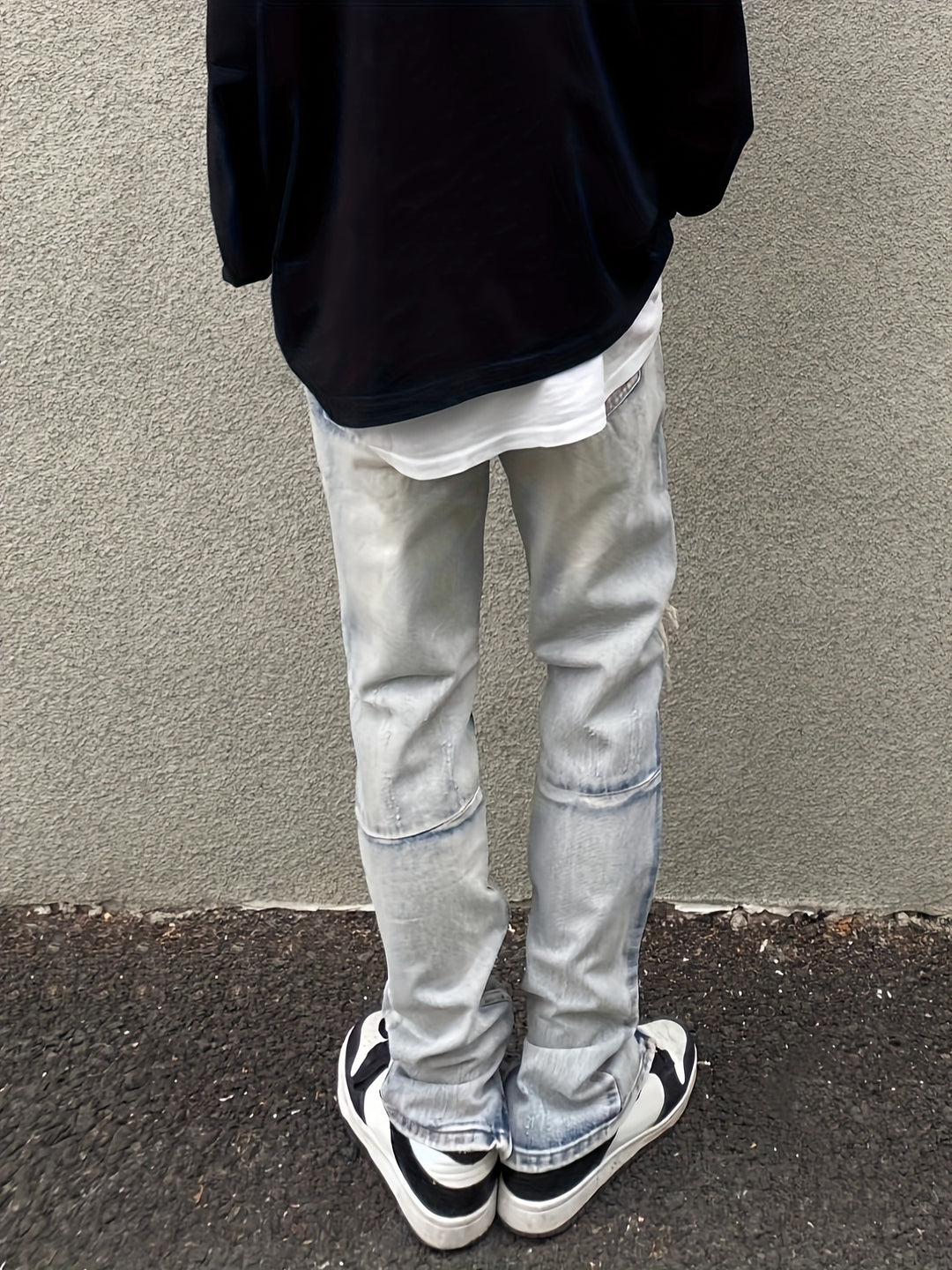 Geflickte Jeans