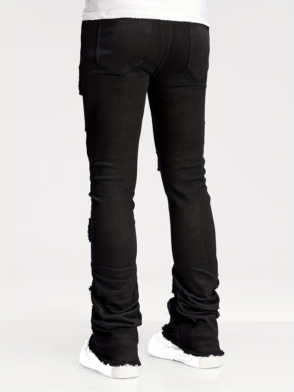 Flare Jeans mit Mehrfachtaschen - Street Wear United