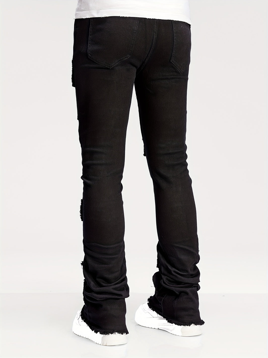 Flare Jeans mit Mehrfachtaschen