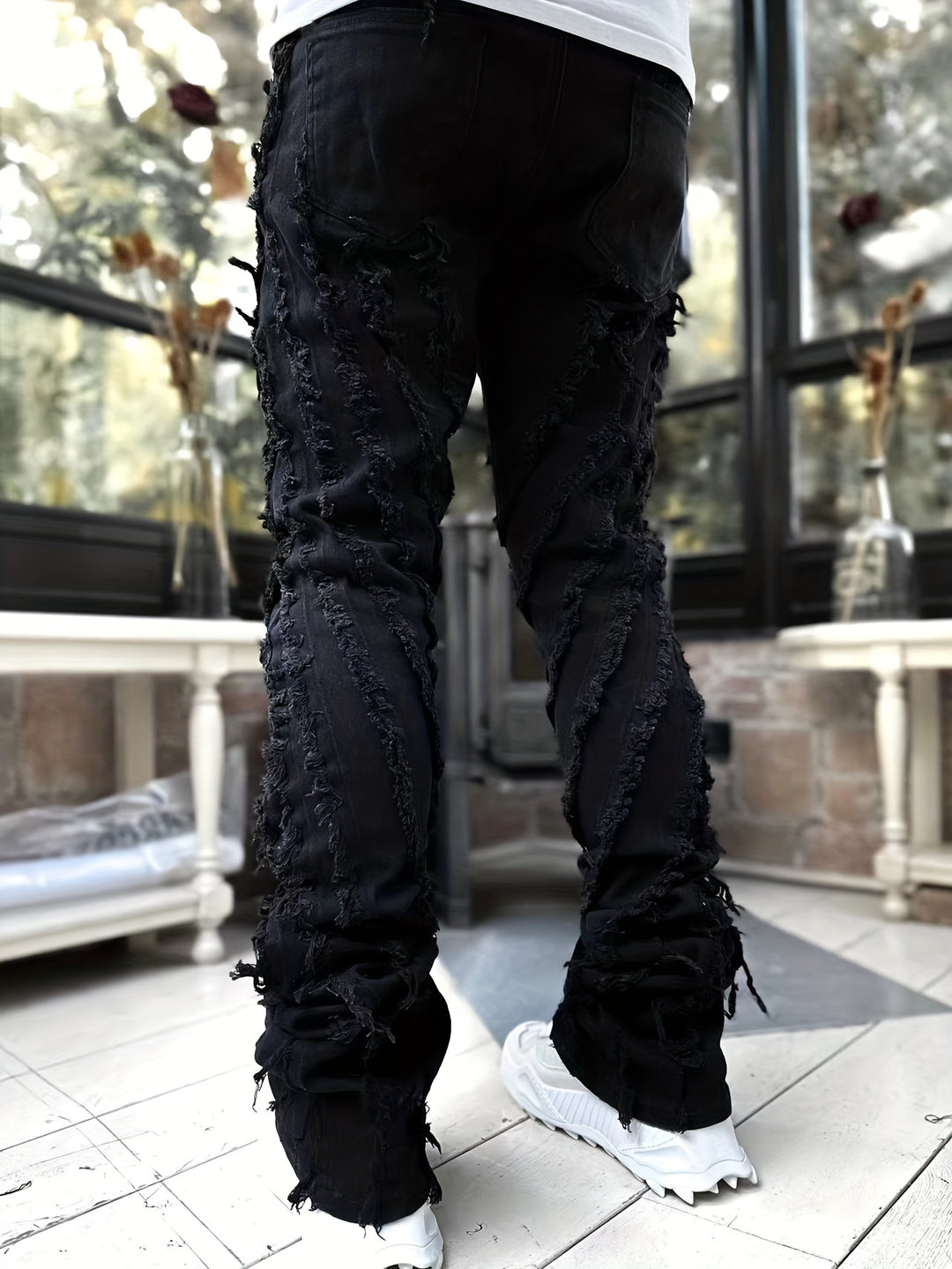 Waved Jeans