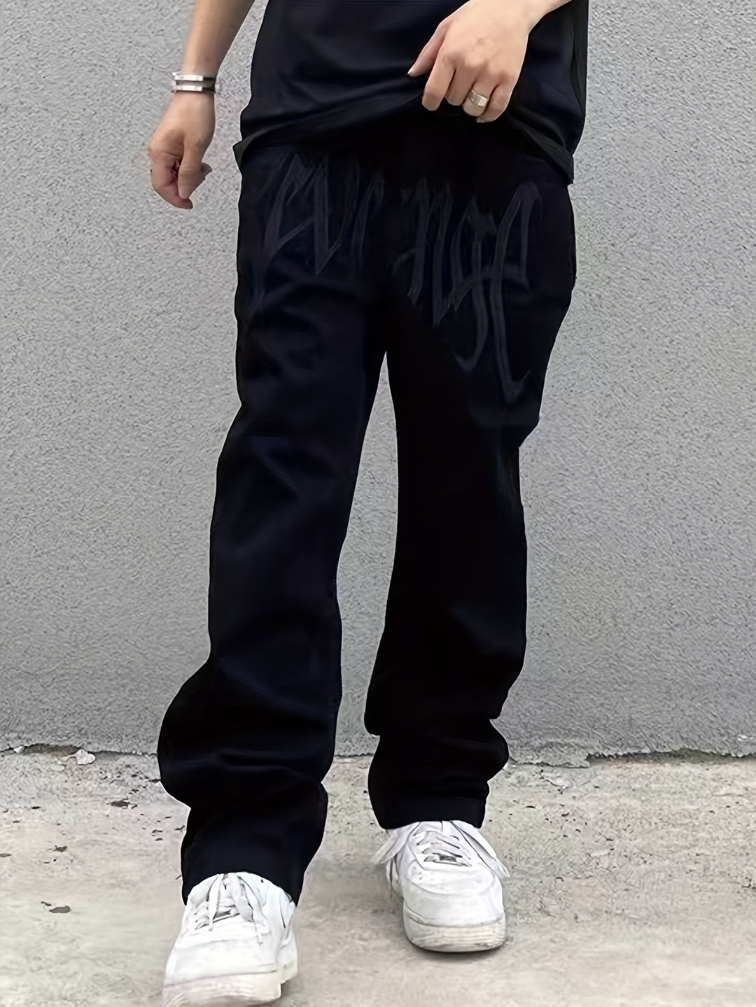 Embroidered jeans