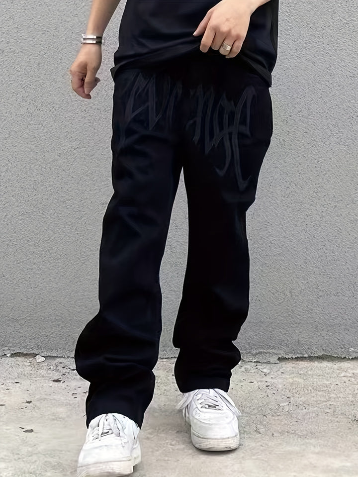 Embroidered jeans