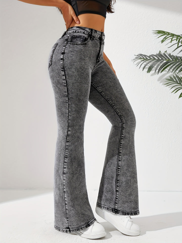 Gewaschene Schneeflocke Jeans