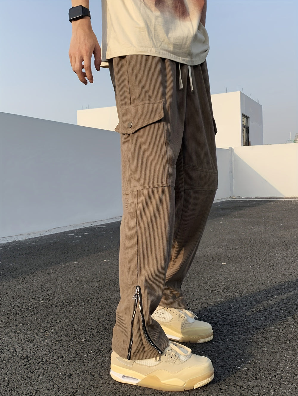 Cord Cargohose - Street Wear United