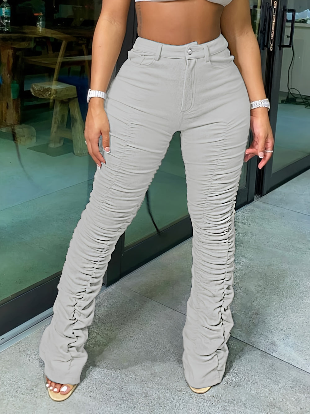 Faltenhose - Street Wear United