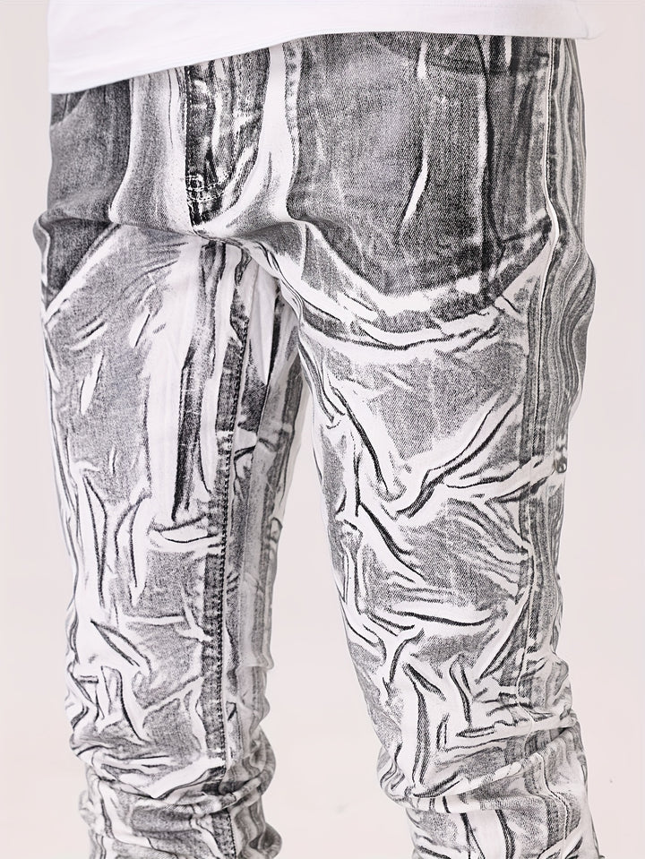 Jeans mit Muster
