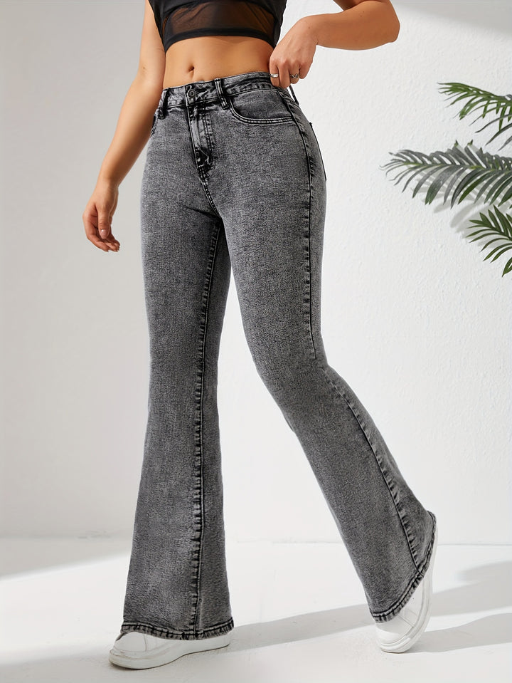 Gewaschene Schneeflocke Jeans