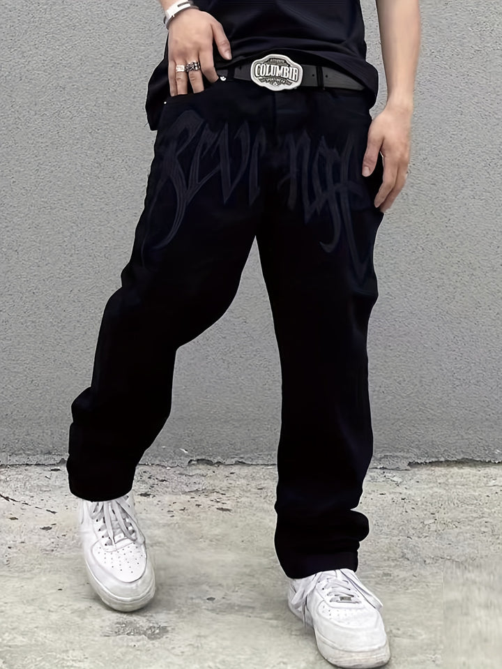 Embroidered jeans