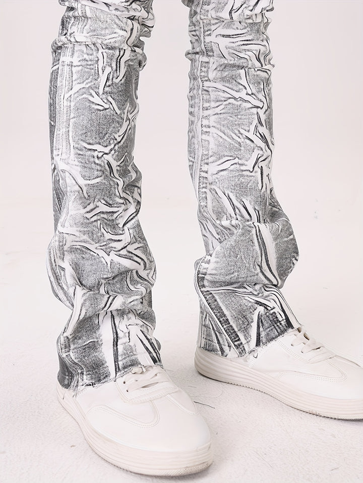 Jeans mit Muster