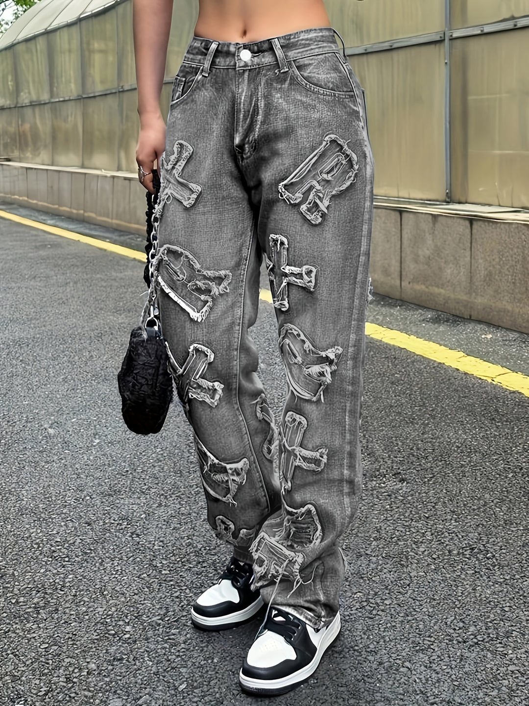 Buchstaben Jeans