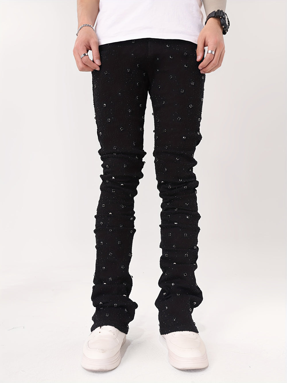 Stacked Strassenjeans - Street Wear United