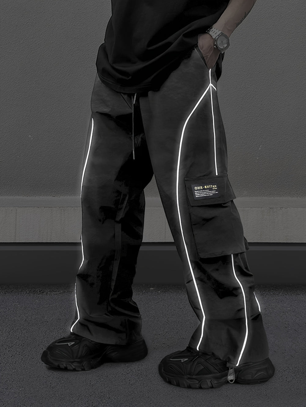 Gestreifte Cargohose - Street Wear United